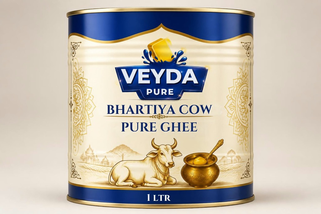 VEYDAPURE Bhartiya Cow Pure Ghee