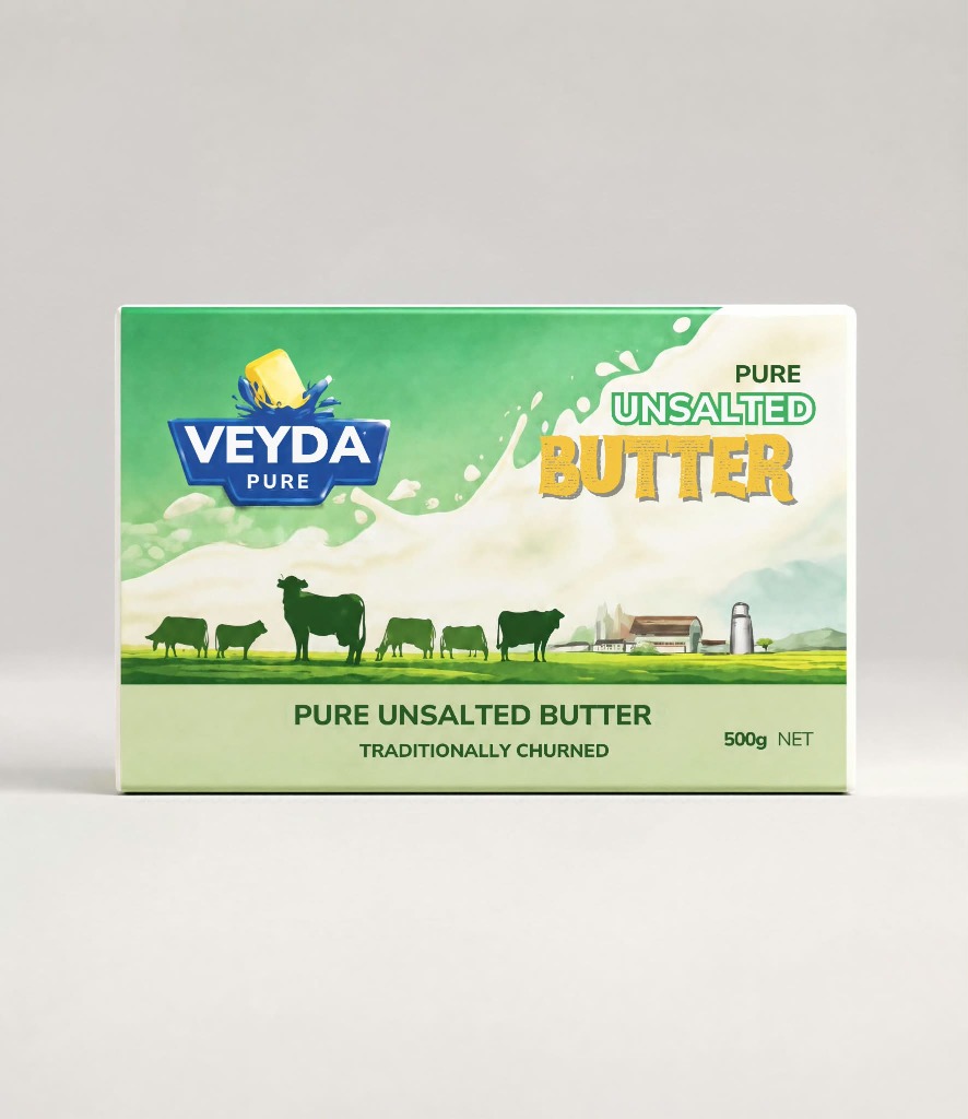 VEYDAPURE Pure Unsalted Butter